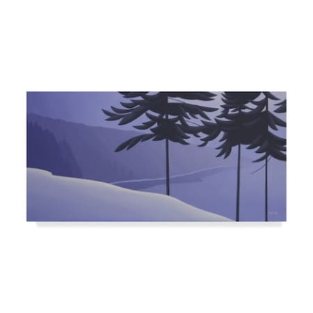 Trademark Fine Art Ron Parker 'Sea Bank Winter' Canvas Art, 16x32 ALI32730-C1632GG